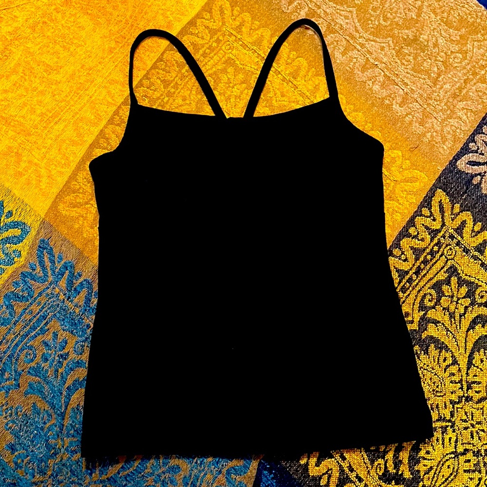 Black Aerie Fit Work Out Top DONATED